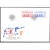 Sverige. 1984. Europamærker / CEPT, AFA nr. 1259-60 postfrisk  Stemplet hæfte FDC parstykkke SWEDEN
