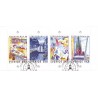 Sverige. 1985. Stockholmia. AFA nr. 1322-25 postfrisk miniark Stemplet hæfte FDC parstykkke SWEDEN **/o