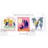 Sverige. 1985. FN's Int. Ungdomsår. AFA nr. 1333-35 postfrisk miniark Stemplet hæfte FDC parstykkke SWEDEN **/o