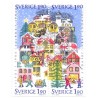 Sverige. 1986. Julefrimærker. AFA nr. 1394-97 postfrisk 4-blok   Stemplet hæfte FDC parstykkke SWEDEN **/o