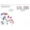 Sverige 2014. World Childhood Foundation. AFA nr. 2934-35, postfrisk  stemplet  hæfte FDC parstykkke