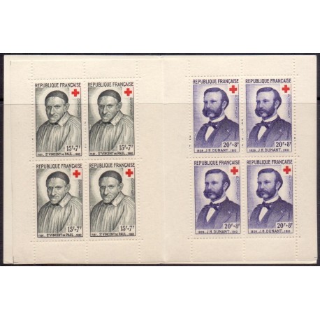 Frankrig/France 1958. Røde Kors hæfte postfrisk/MNH