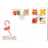 Sverige 2014. Julefrimærker. AFA nr. 2981-86 postfrisk stemplet  hæfte FDC parstykkke