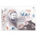 Sverige 2014. Alice Tegnér. AFA nr. 2989 postfrisk miniark stemplet  hæfte FDC parstykkke
