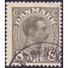 1918-20. Chr. X. 8 Øre, AFA nr. 99 postfrisk   Ubrugt Stemplet FDC
