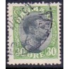 1918-20. Chr. X. 30 Øre, AFA nr. 103 postfrisk  Ubrugt Stemplet FDC