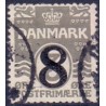 1921-22. 8/3 Øre provisorier.  AFA nr. 117 postfrisk Ubrugt Stemplet FDC