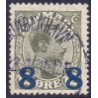 1921-22. 8/12 Øre provisorier.  AFA nr. 119 postfrisk   Ubrugt Stemplet FDC