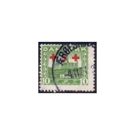 1921. Røde Kors, 10+5 Øre.  AFA nr. 120 postfrisk   Ubrugt Stemplet FDC