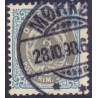 1895-1901. To-farvede 3 øre AFA nr. 22By, postfrisk Ubrugt stemplet