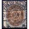 1895-1901. To-farvede 16 øre AFA nr. 27B, postfrisk Ubrugt stemplet