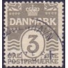 1913-14.  Bølgelinietype 3 Øre, PERLEGRÅ AFA nr. 79a, postfrisk   Ubrugt Stemplet FDC