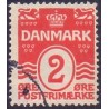 1913-14.  Bølgelinietype 2 Øre, tp. II.  AFA nr. 78a, postfrisk Ubrugt Stemplet FDC
