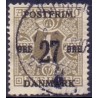 1918. 27-Øres provisorier. VM kors, AFA nr. 85, postfrisk    Ubrugt Stemplet FDC