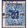 1918. 27-Øres provisorier. VM kors, AFA nr. 86, postfrisk    Ubrugt Stemplet FDC