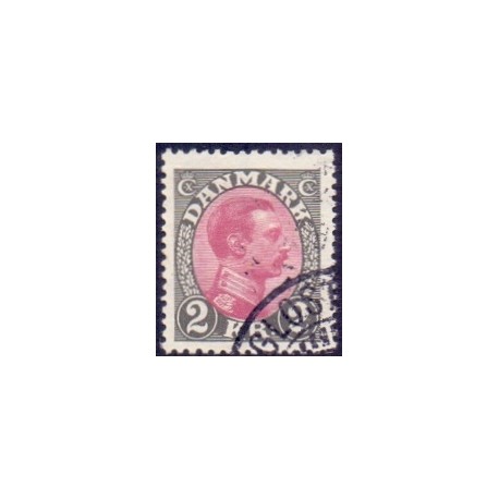 1925-26. Chr. X. 2 Kr. AFA nr. 151 postfrisk   Ubrugt Stemplet FDC