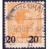 1926. 20/30 Øre, provisorier. AFA nr. 152 postfrisk   Ubrugt Stemplet FDC