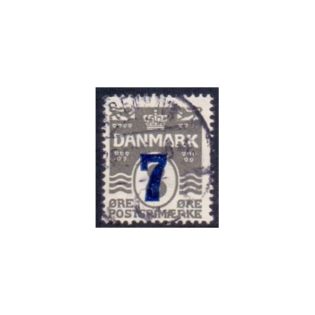 1926. Provisorier. 7/8 Øre. AFA nr. 157 postfrisk   Ubrugt Stemplet FDC