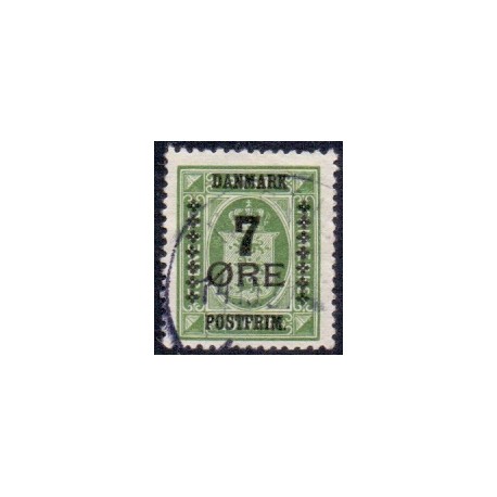 1926. Provisorier. 7/10 Øre. AFA nr. 164 postfrisk  Ubrugt Stemplet FDC