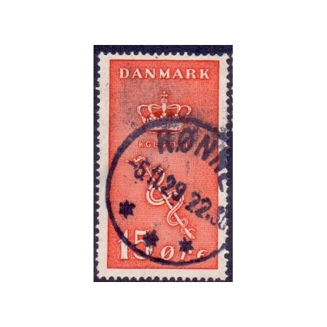 1929. Kræftmærker 15 (+5) Øre. AFA nr. 179 postfrisk  Ubrugt Stemplet FDC