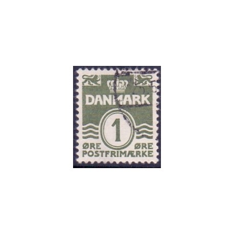 1933. Bølgelinieudgaven. AFA nr. 196 postfrisk     Stemplet FDC