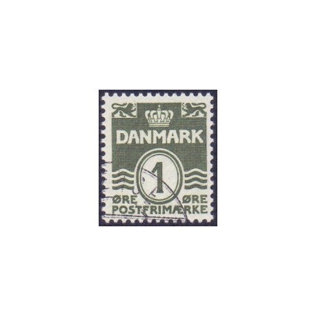 1969. Bølgelinieudgaven. AFA nr. 196aF postfrisk  Stemplet FDC