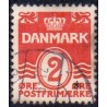 1933. Bølgelinieudgaven. AFA nr. 196 postfrisk     Stemplet FDC
