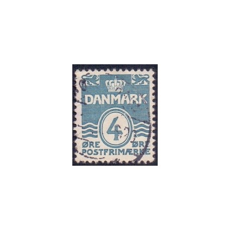 1933. Bølgelinieudgaven. AFA nr. 196 postfrisk     Stemplet FDC