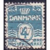 1933. Bølgelinieudgaven. AFA nr. 196 postfrisk     Stemplet FDC