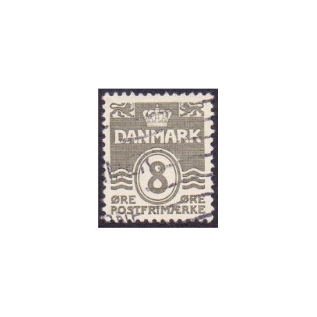 1933. Bølgelinieudgaven. AFA nr. 200 tp. I. postfrisk    Stemplet FDC