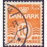 1933. Bølgelinieudgaven. AFA nr. 202a tp. I. postfrisk Stemplet FDC