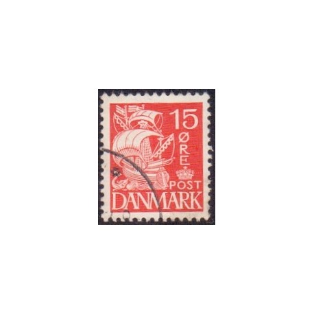 1933-34. Stålstik. AFA nr. 203a tp. II. postfrisk    Stemplet FDC