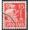 1933-34. Stålstik. AFA nr. 203a tp. II. postfrisk    Stemplet FDC