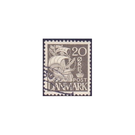 1933-34. Stålstik. AFA nr. 204a tp. II. postfrisk    Stemplet FDC