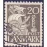 1933-34. Stålstik. AFA nr. 204a tp. II. postfrisk    Stemplet FDC