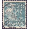 1933-34. Stålstik. AFA nr. 204 tp. I. postfrisk    Stemplet FDC