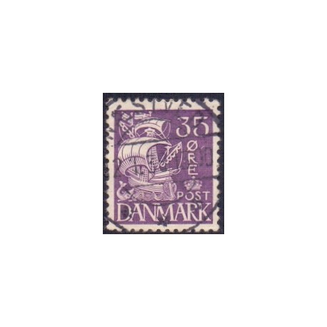 1933-34. Stålstik. AFA nr. 207 tp. I. postfrisk    Stemplet FDC