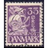 1933-34. Stålstik. AFA nr. 207a tp. II. postfrisk   Stemplet FDC