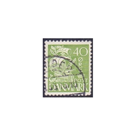 1933-34. Stålstik. AFA nr. 208 tp. I. postfrisk    Stemplet FDC