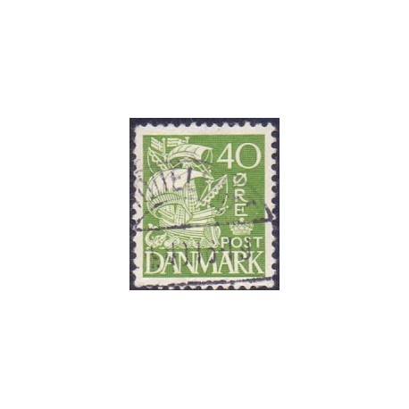 1933-34. Stålstik. AFA nr. 208a tp. II. postfrisk    Stemplet FDC