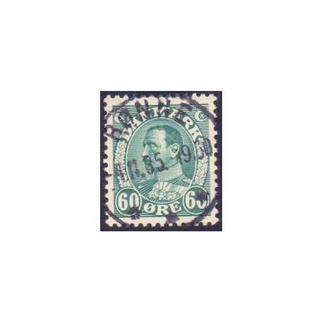 1933-34. Stålstik. AFA nr. 210 postfrisk  Stemplet FDC