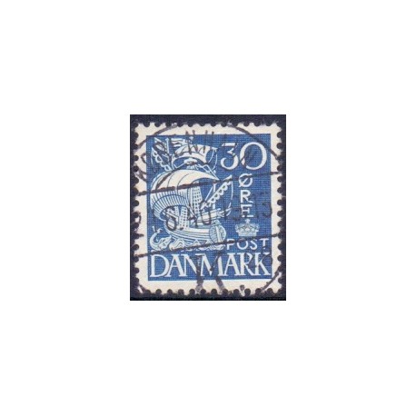 1933-34. Stålstik. AFA nr. 215a tp.II. postfrisk Stemplet FDC