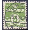 1937-38. Farveændringer AFA nr. 234 postfrisk    Stemplet FDC