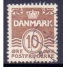 1937-38. Farveændringer AFA nr. 235 tp. IA. stemplet  Stemplet FDC