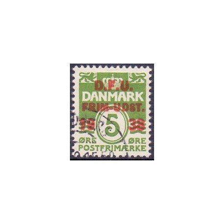 1938. DFU friimærkeudstiling.  AFA nr. 245. postfrisk  Stemplet FDC