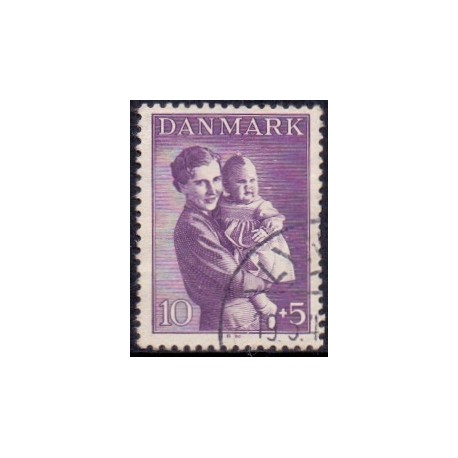 1941. Børneforsorg. AFA nr. 268 postfrisk   Stemplet FDC