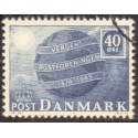 1949. Verdenspostforeningen 75-års jubilæum. AFA nr. 316 postfrisk    Stemplet FDC