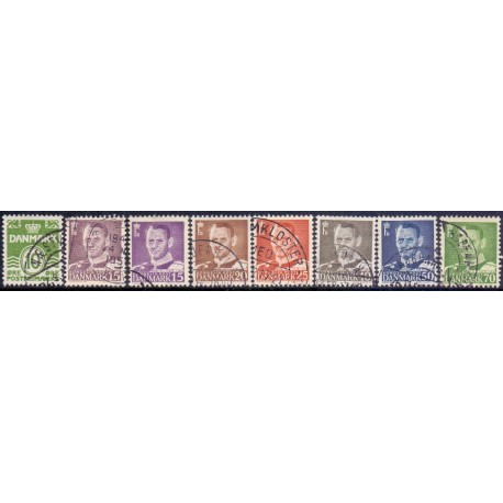 1950. Frederik IX, 70 Øre,  AFA nr. 324 postfrisk     Stemplet FDC