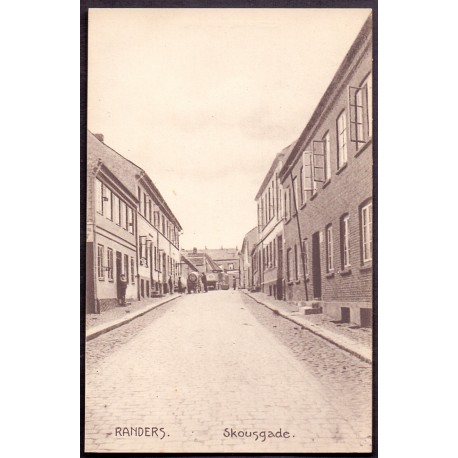 8900. Randers.Skousgade, ubrugt,  (Papirhuset) 