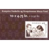Danmark frimærkehæfte 2007. Frederik og Mary's fond AFA S160
